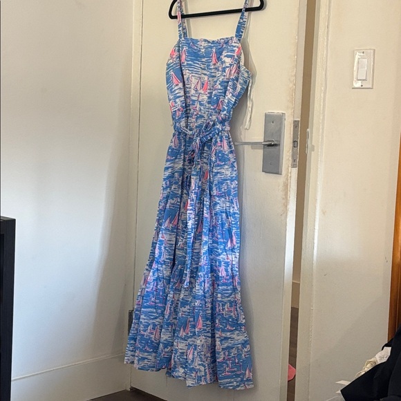Lilly Pulitzer Analeese Midi Dress‎ Boatylicious - Picture 2 of 2